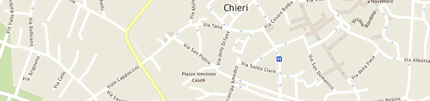 Mappa della impresa quattrocolo marco a CHIERI