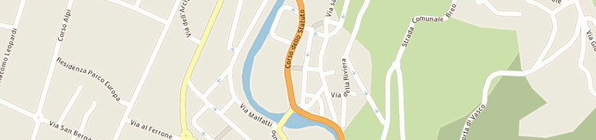 Mappa della impresa la caffetteria a MONDOVI 