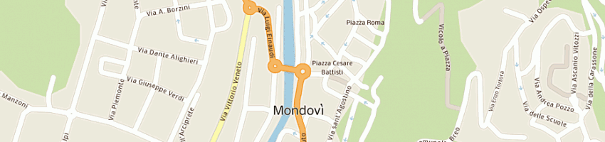 Mappa della impresa azienda consortile ecologica del monregalese a MONDOVI 
