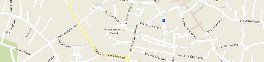 Mappa della impresa melis raffaele e c srl a CHIERI