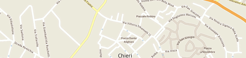 Mappa della impresa la quercia sas di pasquero enzo e c a CHIERI