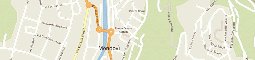 Mappa della impresa bianco angelo a MONDOVI 