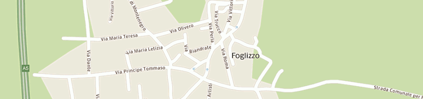 Mappa della impresa castellina giovanni a FOGLIZZO