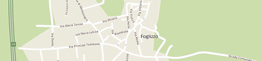 Mappa della impresa banca sella spa a FOGLIZZO
