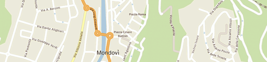 Mappa della impresa edimax srl a MONDOVI 