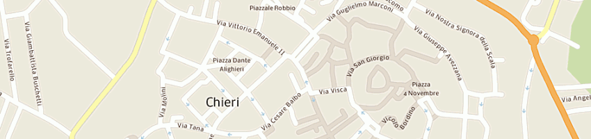 Mappa della impresa capra bambino sas a CHIERI