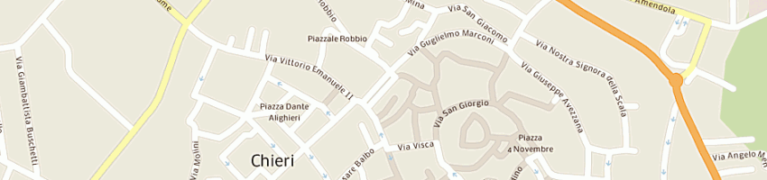 Mappa della impresa bertolone renato a CHIERI