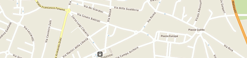 Mappa della impresa autochieri srl a CHIERI