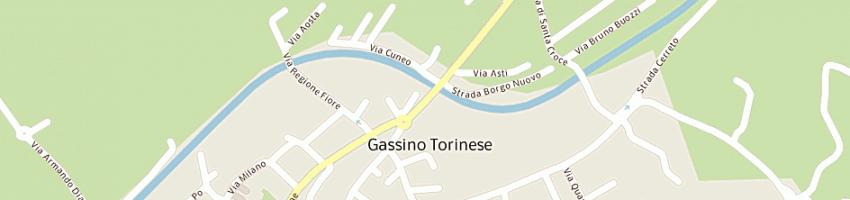 Mappa della impresa sempreverde di casalegno roberto a GASSINO TORINESE