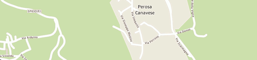 Mappa della impresa paganotti oliviero e c a COGGIOLA