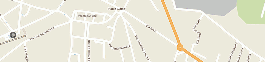 Mappa della impresa andriolo giovanni e c snc a CHIERI