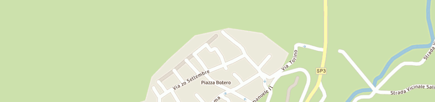 Mappa della impresa bellonotto marino a BENE VAGIENNA