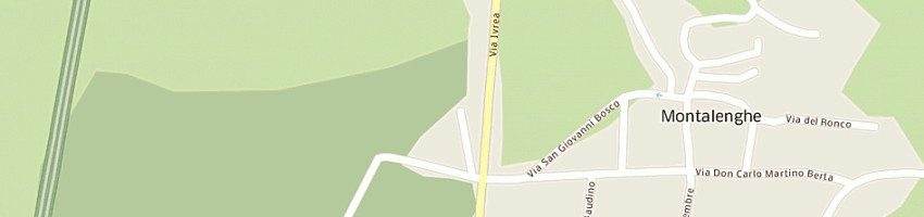 Mappa della impresa audero adriano a MONTALENGHE