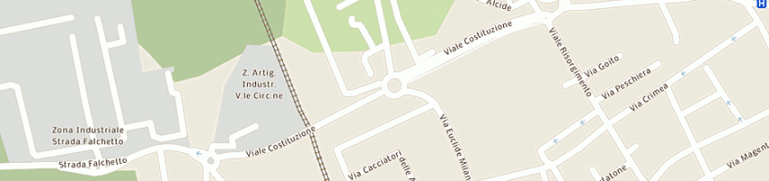 Mappa della impresa bianco salvatore a BRA