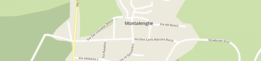 Mappa della impresa scuola elementare a MONTALENGHE