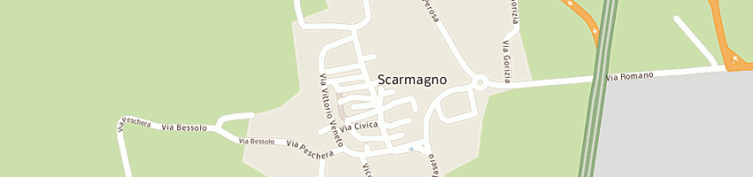 Mappa della impresa scuole elementari a SCARMAGNO