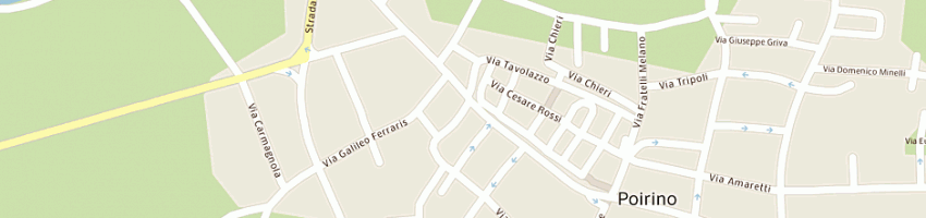 Mappa della impresa sirt spa a POIRINO