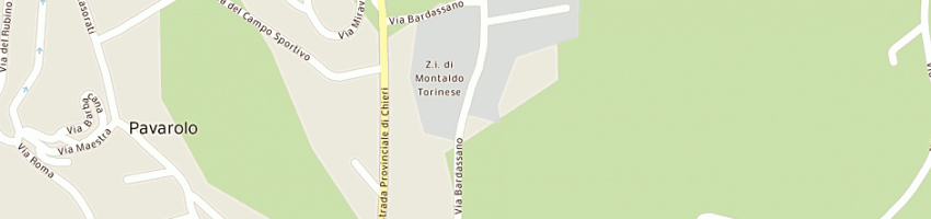 Mappa della impresa officina meccanica fasano snc a MONTALDO TORINESE