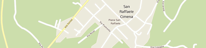 Mappa della impresa scuole elementari a SAN RAFFAELE CIMENA