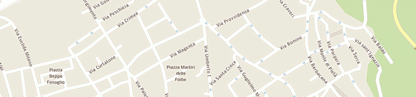 Mappa della impresa battaglino e songia snc di songia giovanni e c a BRA