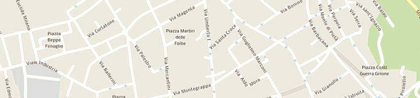 Mappa della impresa antichi sapori snc di arlorio gianfranco e fissore isabella a BRA
