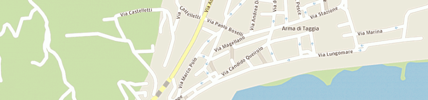 Mappa della impresa banca di caraglio e della riviera dei fiori credito cooperativo scr a TAGGIA