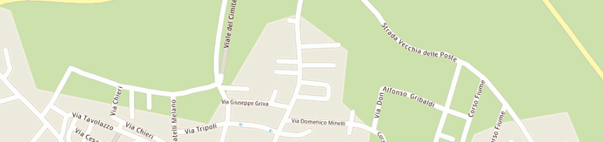 Mappa della impresa ipersoap raffaella a POIRINO