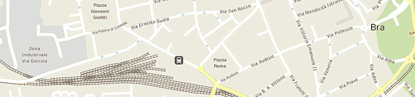 Mappa della impresa cappello umberto a BRA