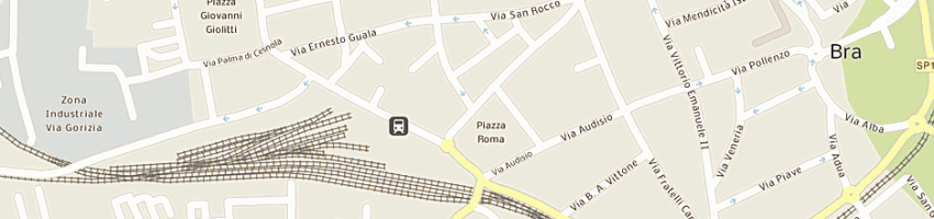 Mappa della impresa pizzeria s lucia a BRA