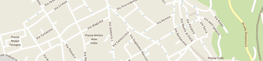 Mappa della impresa caffe' san giovanni di badellino e c snc a BRA