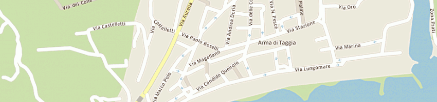 Mappa della impresa comune di taggia a TAGGIA