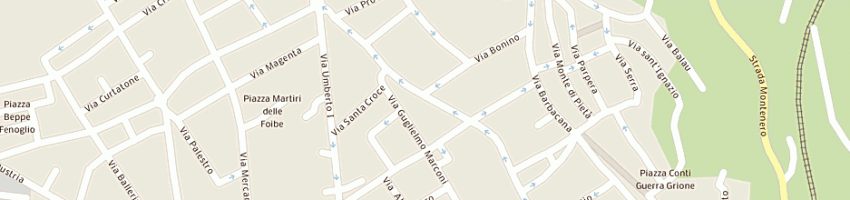 Mappa della impresa delizie e sapori snc a BRA