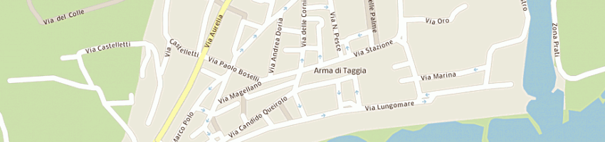 Mappa della impresa rosticceria clelis snc di mezzasalma clelia e elisa a TAGGIA