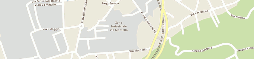 Mappa della impresa rolfo spa a BRA