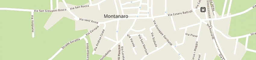 Mappa della impresa cena barbara rita a MONTANARO