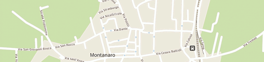 Mappa della impresa vaglietti franco a MONTANARO