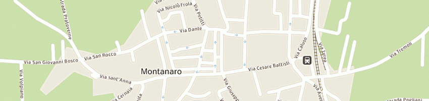 Mappa della impresa gise gas snc di lisa sergio e ilardi filippo armando e c a MONTANARO