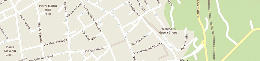 Mappa della impresa griffe snc a BRA