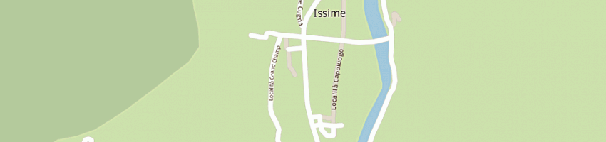 Mappa della impresa grand rascard di rollandin v e c sas a ISSIME