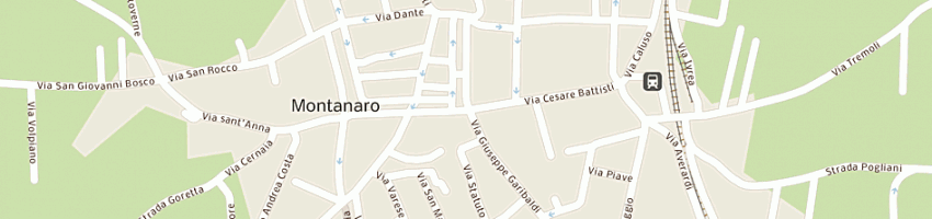 Mappa della impresa clara carlo a MONTANARO