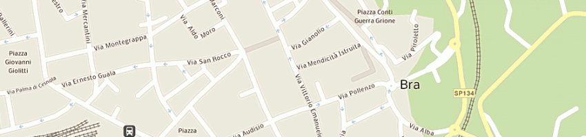 Mappa della impresa mellano snc a BRA