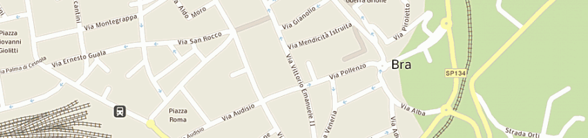 Mappa della impresa ragno di distefano silvia a BRA