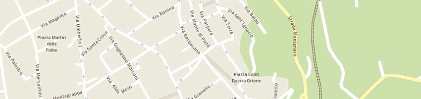 Mappa della impresa haims di gotta aldo a BRA