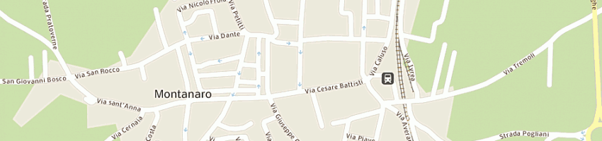 Mappa della impresa amministrazione comunale - comune di montanaro torino a MONTANARO