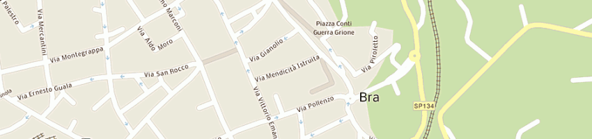 Mappa della impresa tesi spa a BRA