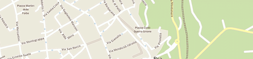 Mappa della impresa studio legale associato paganelli e e ponzio r a BRA