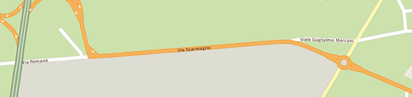 Mappa della impresa arti grafiche martinetto massimo e c (snc) a ROMANO CANAVESE