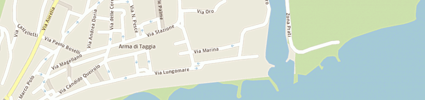 Mappa della impresa cane matteo a TAGGIA