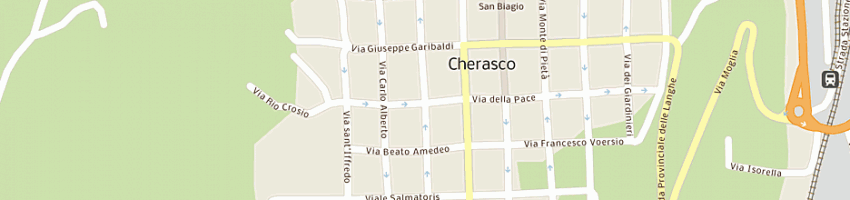 Mappa della impresa ierd industria elettromeccanica di de marchi e c sas a CHERASCO