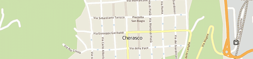 Mappa della impresa b e g di bottero pietro e gerbaldo carlo snc a CHERASCO